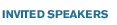 Invited Speakers